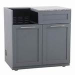 allen + roth Castle Lake 36.02-in W Side-burner Modular Outdoor Kitchen - Retail - $1249.00