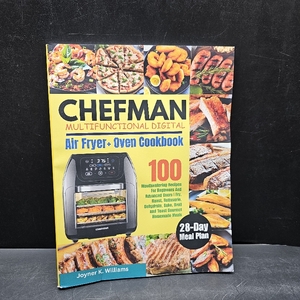 lot 6569 image: Chefman Multifunctional Digital Air Fryer Oven Cookbook by Joyner K. Williams.