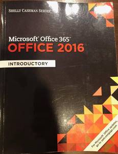 lot 6794 image: Shelly Cashman Series Microsoft Office 365 & Office 2016 Introductory Paperback