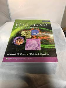 lot 6798 image: Histology A Text and Atlas, with Correlated Cell and Molecular Biology, 6th Edition Paperback
