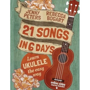 lot 6810 image: Beginning Ukulele Songs 21 Songs in 6 Days Learn Ukulele the Easy Way Book  online video (Paperback)