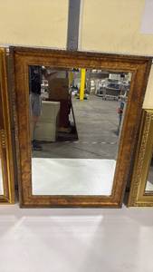 lot 4008 image: 36x50 Large Ornate Gold Framed Wall Mirror