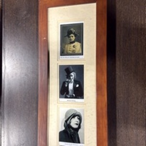 lot 4021 image: 12x30 Framed Portrait Photography Collection in Wood Frame