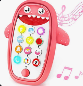 lot 4074 image: Pink Monster Musical Learning Phone Toy - Retail $12