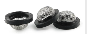 lot 4161 image: E-outstanding Hose Coupling Filter 20PCS Stainless Steel Washers Inlet Filters Hose Screen Washers for 34 Inch Garden Hose Washing Machine - Retail $0