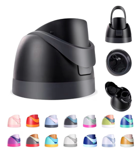 lot 4217 image: Ruzkq Replacement Lid for Owala, Compatible with Owala Cup 16oz 24oz 32oz 40oz, One Button Water Bottle Top Lid Replacement Accessory, Leakproof, BPA-Free (Black) - Retail $0