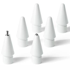 lot 4379 image: Hastraith Upgraded Replacement Tips for Apple Pencil 12ProUSB-C, Mix Metal Tips for Apple Pencil Compatible Nibs with All Generation (6 Pack)