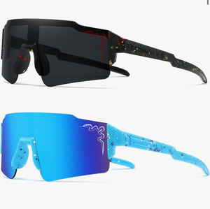lot 4391 image: 123 pcs Youth Baseball Glasses Boys Girls UV400 Kids Teen Softball Sunglasses Child Young Men Women Bike Football Eyewear - NY1-NY5 - Retail $0