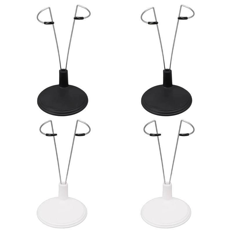 lot 3698 image: Dexprosy 17cm Doll Stand and Holder  Expandable Display Rack for Storage and Organization  Universal Support Base for Small Figurines and Accessories (Color 1) - Retail $7