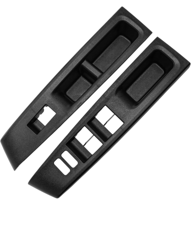 lot 3882 image: ont Armrest Upper Panel Left & Right Compatible with Toyota Vitz 2010 2011 2012 2013 2014 Replace 74231-52630-C0 74232-52570-C0 Window Switch Bezel Door Glass Lift Switch Cover Car Accessories - Retail $0