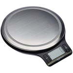 Basics Stainless Steel Digital Kitchen Scale with LCD Display  Batteries Included