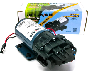 lot 4411 image: Pack Of 1 - Delavan 7822fs-201-bbi Diaphragm Flex Pump 12vdc 60psi - Retail $82