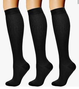 lot 4500 image: Compression socks 4 packs  - Retail $0