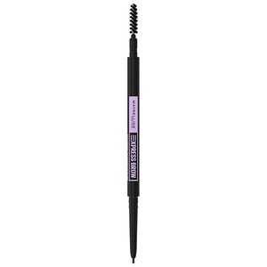 lot 4520 image: Maybelline Express Brow Ultra Slim Eyebrow Pencil - Black Brown - 0.003oz Blending Spoolie & Finish, Triclosan-Free - Retail $19