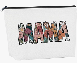 lot 4560 image: Mom Gift Makeup Bag Gifts for Moms Mom Gifts for Christmas Make Up Bags for Women Moms Mothers Day Presents Birthday Gift Moms Cosmetic Bags for Women (1 Pcs) - Retail $0