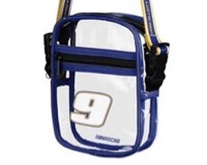 lot 4565 image: Clear nascar bag (number 99) carry all - Retail $0