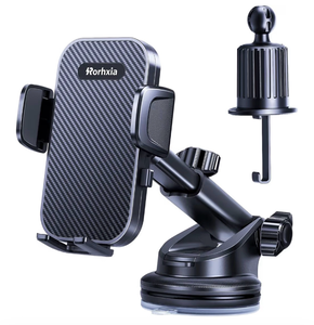lot 4567 image: Rorhxia 3-in-1 Phone Mount for Car 2026 Most Stable and Flexible Suction Cup Vent Dashboard Windshield Cell Phone Holder Car Fit for iPhone, Samsung, All Phone - Retail $0