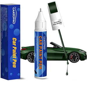 lot 4591 image: Green Touch Up Paint for Cars,Car Paint Touch Up Pen for Deep Scratches,Car Scratch Repair Pen Auto Scratch Remover for Easy to Use and Fix(Emerald Glow Metallic) - Retail $0