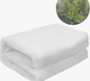 lot 4594 image: Gardtree Garden Mesh Netting, 6.5x30 FT Insect Netting for Raised Beds Mosquito Net Plant Garden Bed Covers Bird Net Protection Pest Barrier for Vegetable Fruits Crops Greenhouse - Retail $0