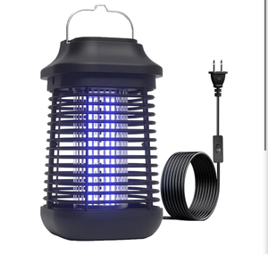 lot 4627 image: Bug Zapper - Bug Zapper Outdoor & Indoor with Switch Fly Zapper 4200V Extension 6.56 Ft Cord Mosquito Zapper Outdoor Mosquito Killer Fly Traps Insect Killer for Backyard Patio Home Camping, Plug-in - Retail $0