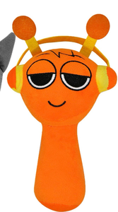 lot 4638 image: Super JAKES Game Plush Toys,Soft Stuffed Animal Pillow Figure Doll Christmas Birthday Gifts for Adult Kids (Orange) - Retail $0