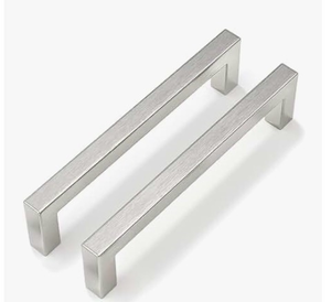 lot 4653 image: Knobonly 20 Pack Dresser Handles 7-12 inch (192mm) Hole Centers, Cabinet Pulls Brushed Nickel, Kitchen Cabinet Handles - Retail $0