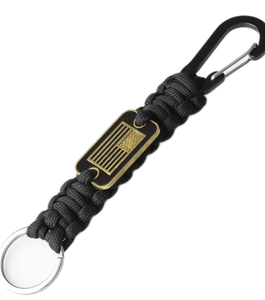 lot 4695 image: hort Keychain Lanyard for Keys for Men, Heavy Duty Braided Clip Paracord Keychain for Wallets, Keys, Whistle��Outdoor Activities Short - Retail $0