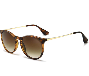 lot 4759 image: SUNGAIT Premium Vintage Round Sunglasses for Women Men Classic Retro Trendy Style - Retail $0