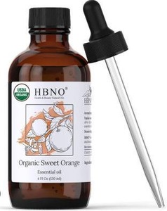 lot 13177 image: Hbno Organic Sweet Orange Essential Oil,  2 Pack