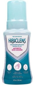 lot 13181 image: Hibiclens Antimicrobial and Antiseptic Soap and Skin Cleanser, 8 oz with Foaming Pump, 3 Pack