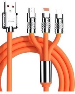 lot 13186 image: 3 in 1 Multi Charging Cable, 2 Pack
