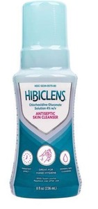lot 13212 image: Hibiclens Antimicrobial and Antiseptic Soap and Skin Cleanser, 8 oz with Foaming Pump, 3 Pack