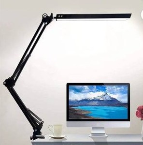 lot 13222 image: Desk Lamp with Clamp, 2 Pack