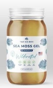 lot 13264 image: True Sea Moss Sea Gel Superfood Wildcrafted, 16oz, 2 Pack, BB May 13 2026