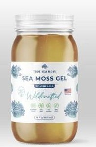 lot 13286 image: True Sea Moss Sea Gel Superfood Wildcrafted, 16oz, 2 Pack, BB May 13 2026
