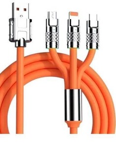 lot 13295 image: 3 in 1 Multi Charging Cable, 2 Pack