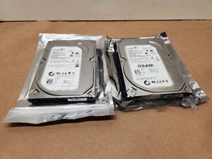 lot 52 image: Seagate Barracuda SATA Hard Drives Mix Lot
