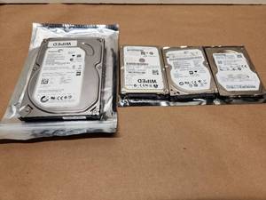 lot 53 image: Mixed Lot Computer Hard Drives SATA