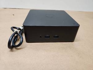 lot 60 image: Dell TB16 Thunderbolt Docking Station with Power Adapter