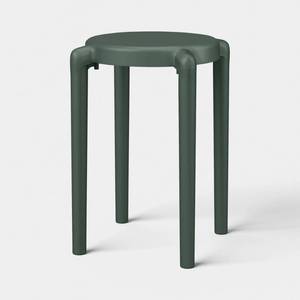 lot 1523 image: Round Accent Patio End Table Green - Room Essentials - Retail $30