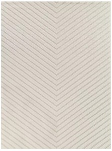 lot 1530 image: 53x7 Nikolaus Stripe Kids Area Rug Cream - Balta Rugs Fade & Stain-Resistant, Contemporary, OEKO-TEX Certified - Retail $214