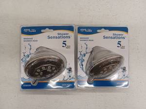 lot 13323 image: Aqua Plumb Massage Shower Head