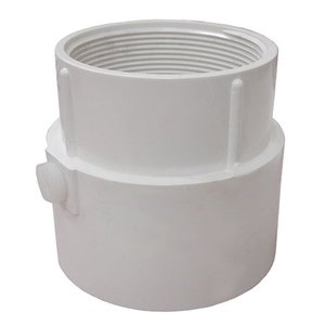 lot 13370 image: 4  PVC Pipe Fit Drain Base for 3-12  Spud PartNo D52005 JonesStephens