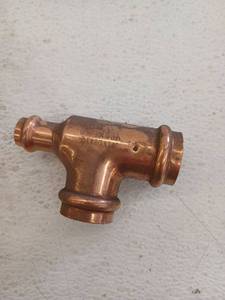 lot 13379 image: 1 x 12 x1 Inch Copper Tee