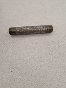 lot 13444 image: 12 Inch Pipe Nipple Installation Kit, Galvanized