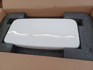 lot 13469 image: TOTO 1 Piece Tank For Drake 12 in. Rough In Two-Piece 1.6 GPF Single Flush Elongated Toilet in Cotton White, (Tank Piece Only)