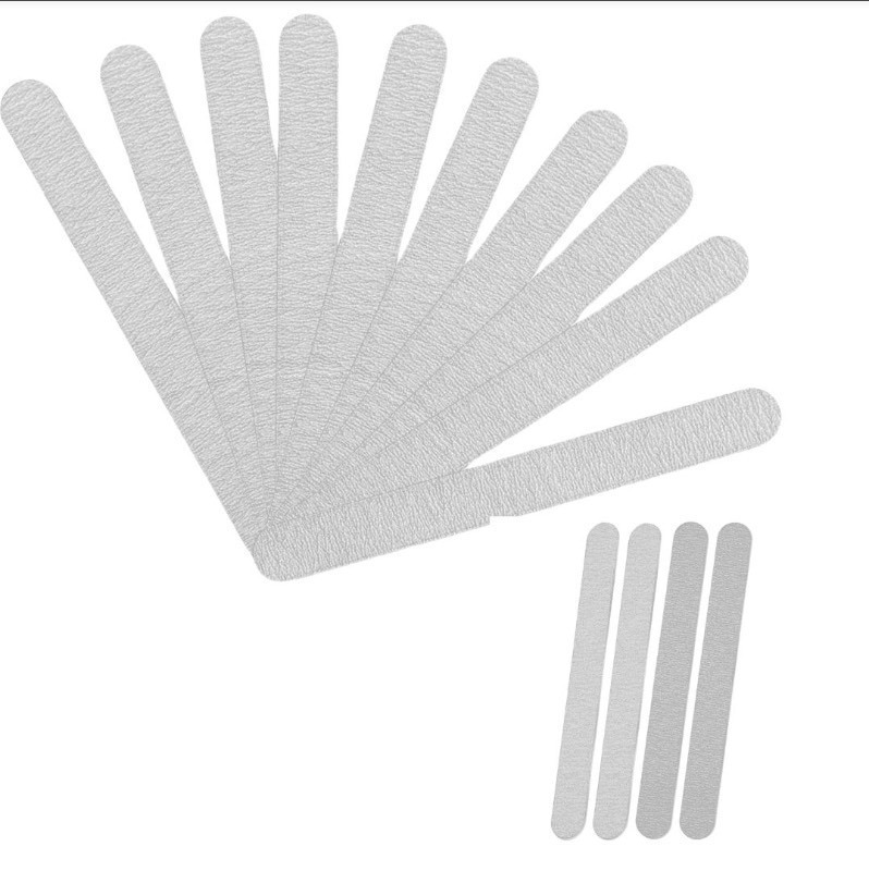 lot 5111117 image: JIAYUEZHAO 10pcs Nail Files,180240Double Sided Emery Board,Manicure Tool Travel Size,70.78in - Retail $5