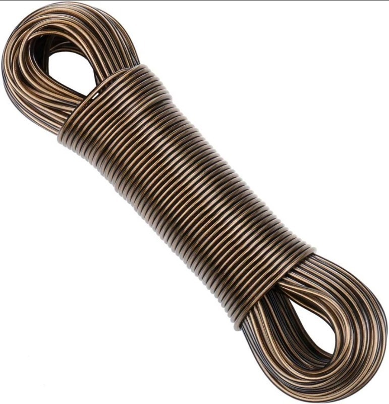 lot 5111145 image: H&S Manufacturing Heavy Duty 50 m Steel Core Clothes Line - Retail $17
