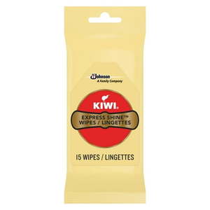 lot 12724 image: KIWI Express Clean and Shine Wipes, 15 ct, 4 Packs