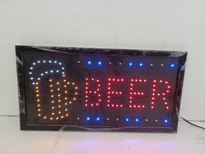 lot 12727 image: LED Wall Decor Sign